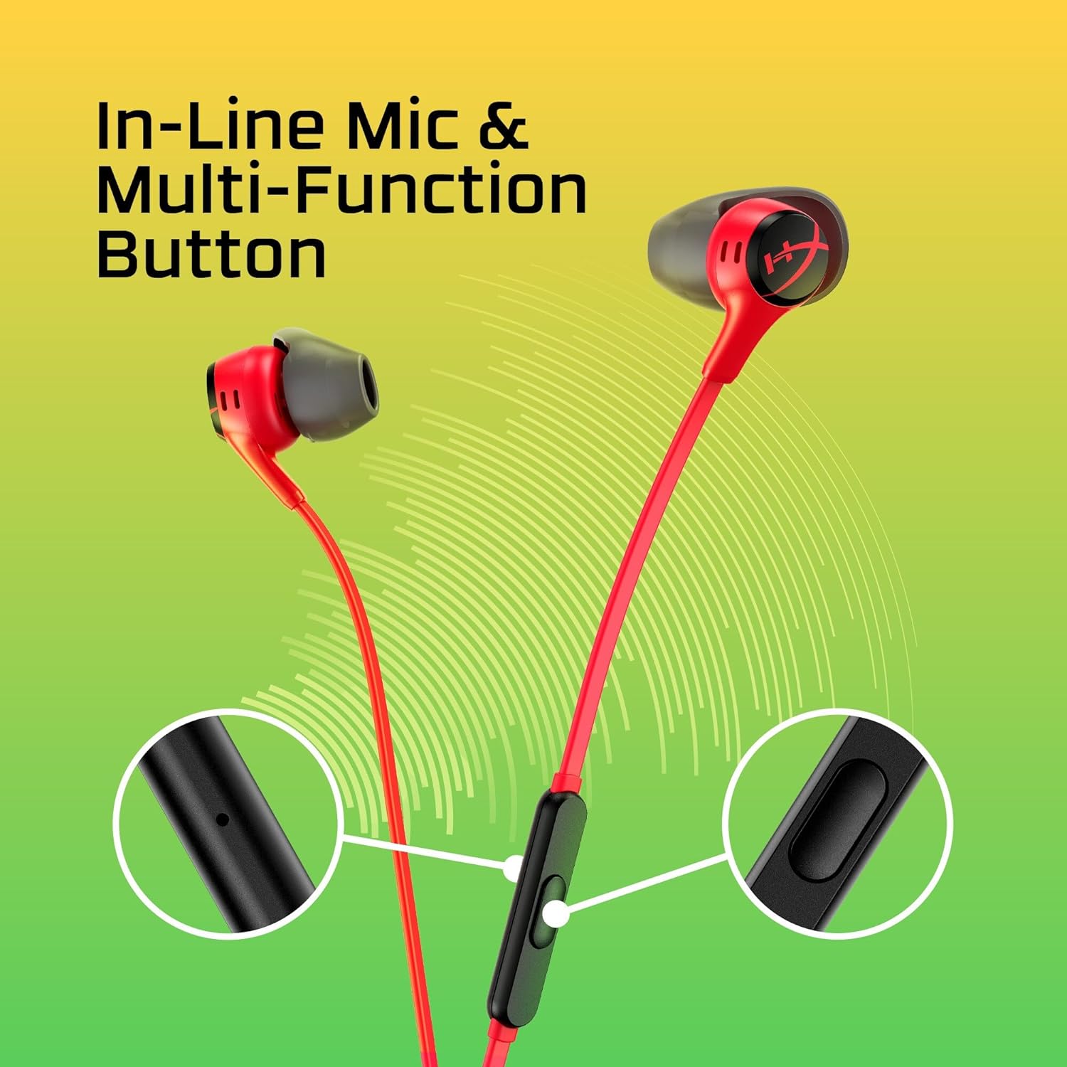 HyperX Cloud Earbuds II - Gaming Headphones with Mic HyperX Cloud Earbuds II - Gaming Headphones with Mic